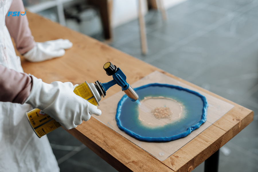 Epoxy trang trí